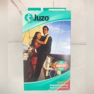 NIB Juzo 'Attractive' Compression Thigh High (Short) Hose 20-30 mmHg